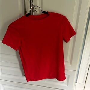 Primary Red Rashguard Swim Top